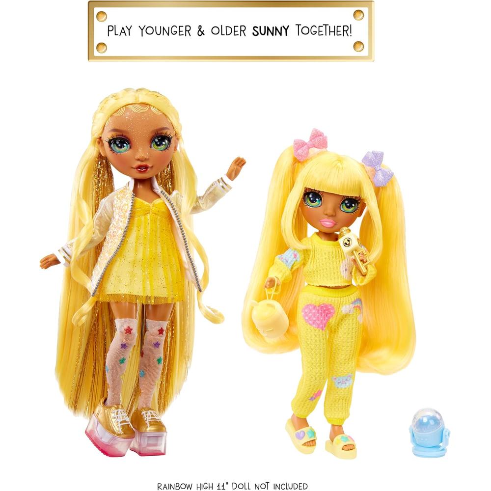 RAINBOW HIGH JR. PIJAMA PARTY MUÑECA RUBIA - 4