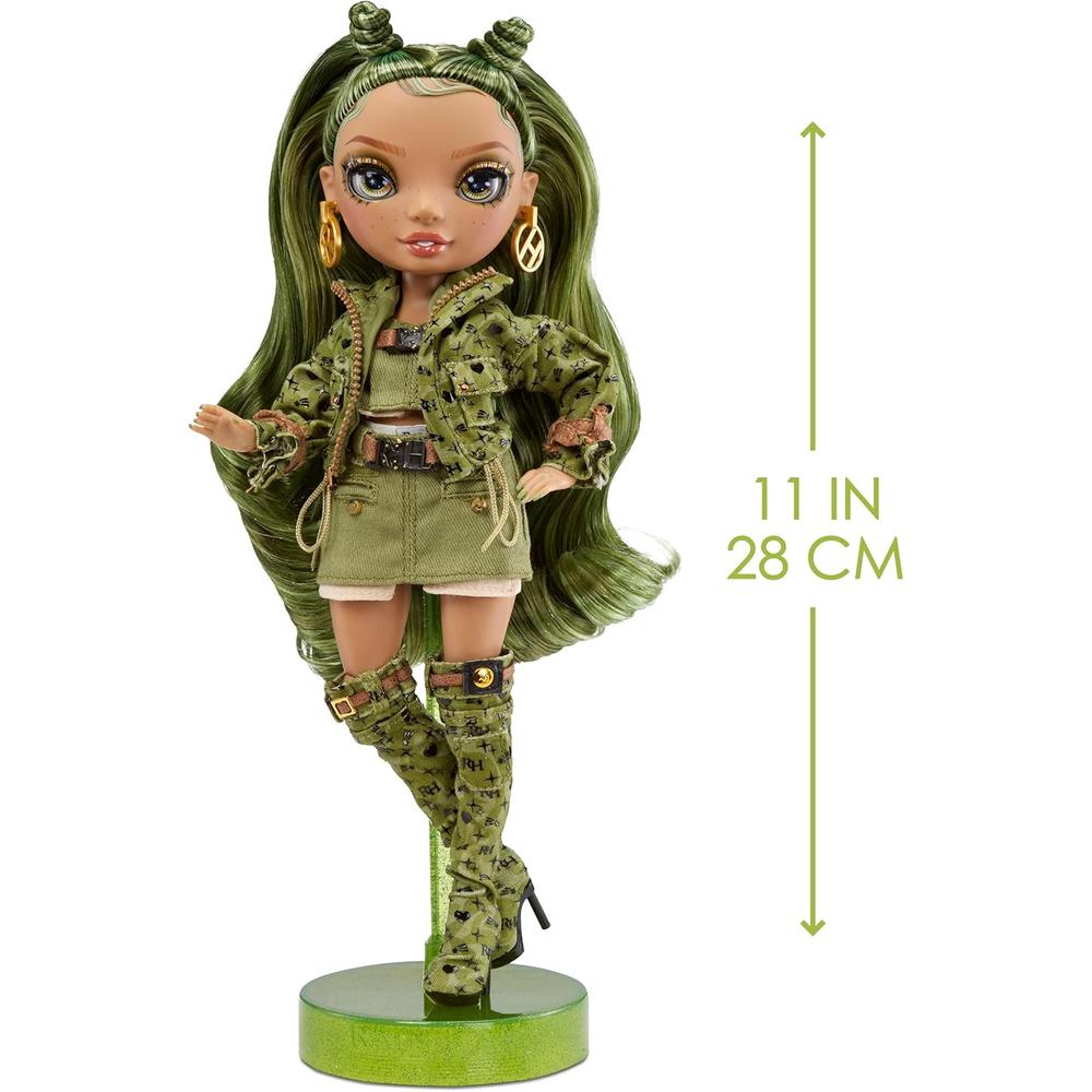 RAINBOW HIGH OLIVIA MUÑECA CAMUFLAJE CON ACCESORIOS - 3