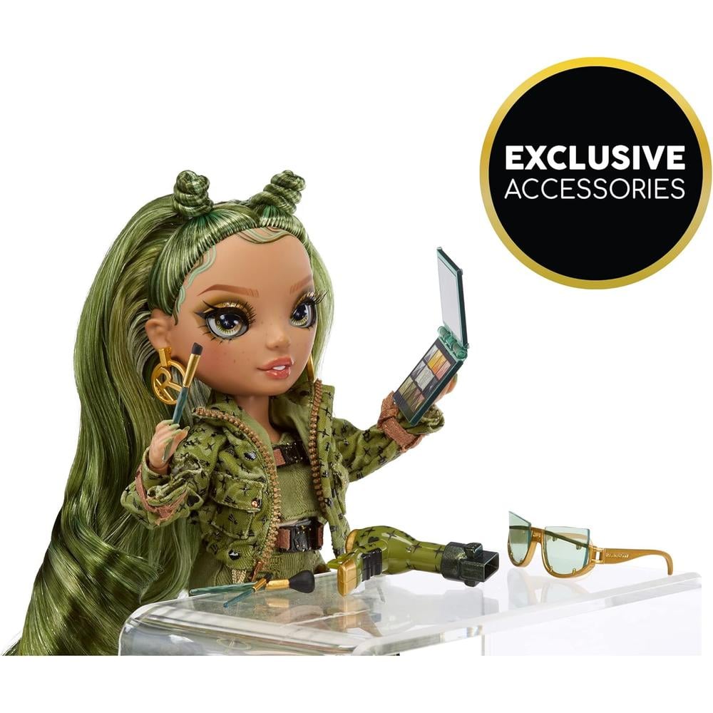 RAINBOW HIGH OLIVIA MUÑECA CAMUFLAJE CON ACCESORIOS - 4