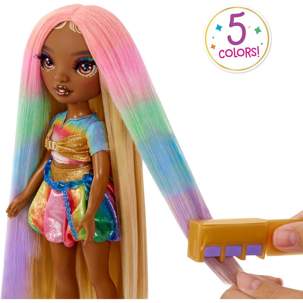 RAINBOW HIGH MELINE MUÑECA CON TIZA PARA PEINAR - 3