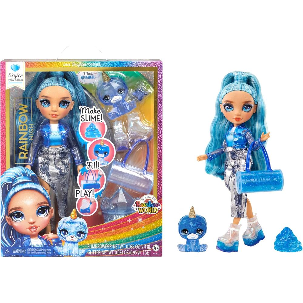 RAINBOW HIGH SKYLER MUÑECA CON MASCOTA - 1