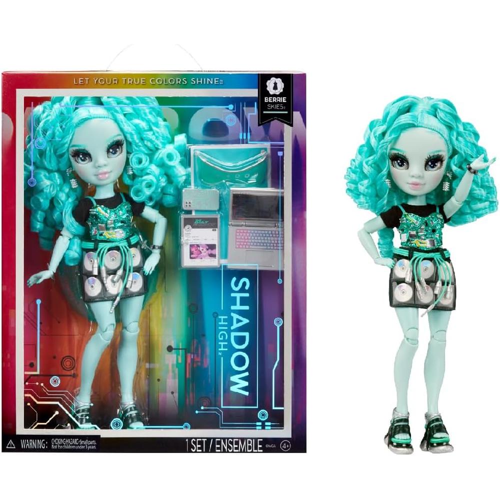 RAINBOW HIGH SHADOW HIGH BERRIE MUÑECA CON ACCESORIOS - 1
