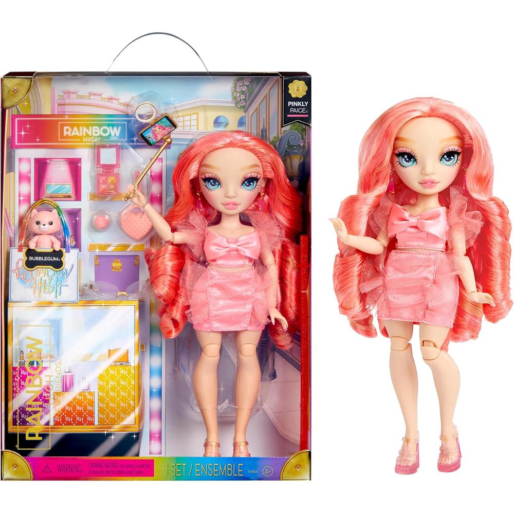 RAINBOW HIGH PINKLY MUÑECA CON ACCESORIOS - 1