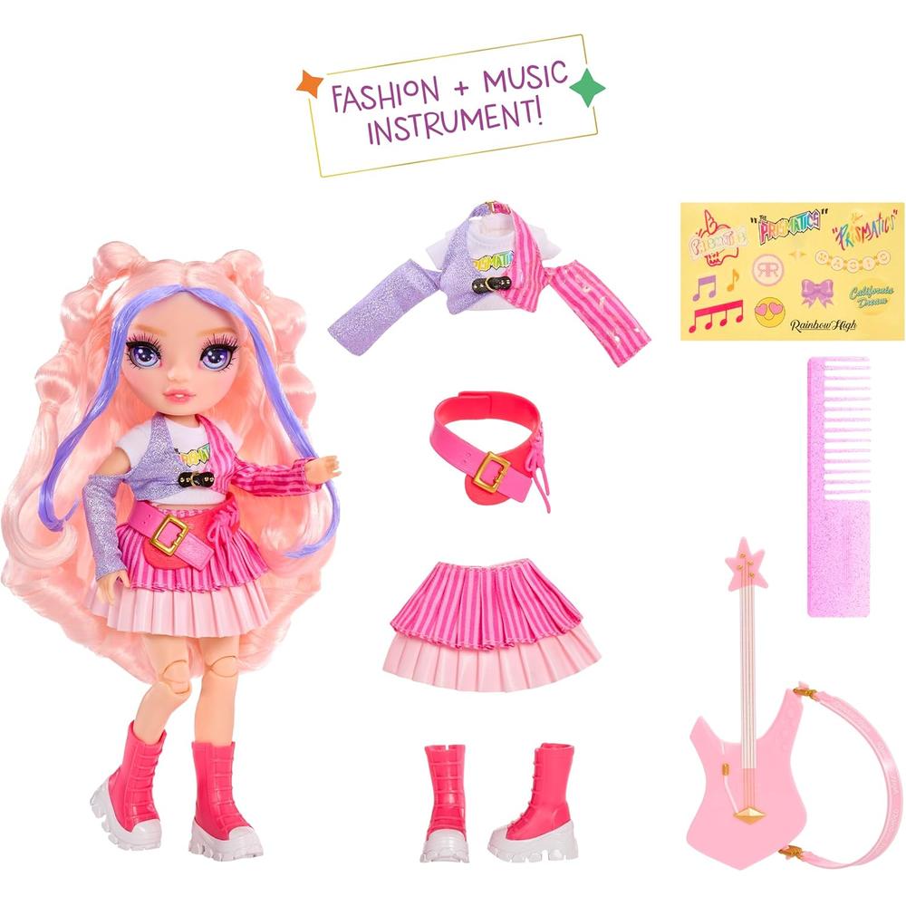 RAINBOW HIGH JR. BANDA DE ROCK BELLA MUÑECA - 2