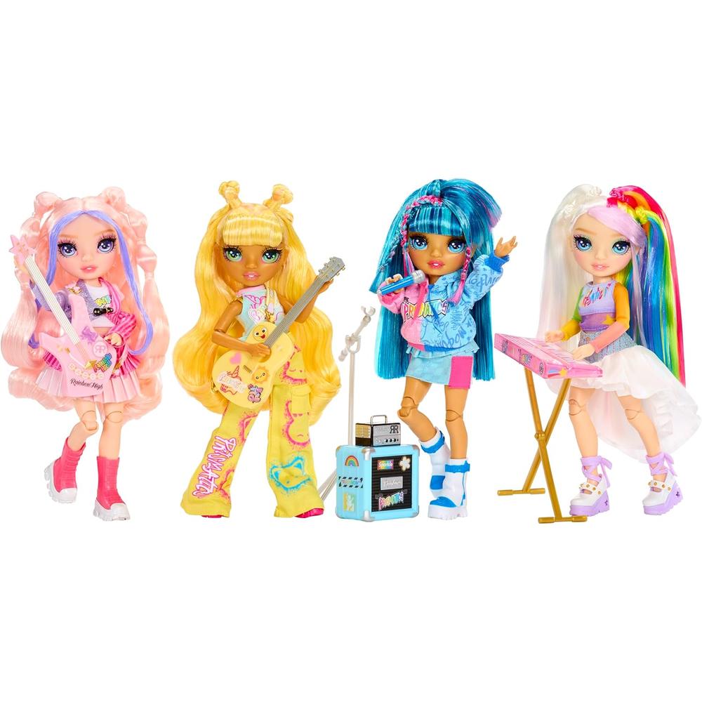 RAINBOW HIGH JR. BANDA DE ROCK BELLA MUÑECA - 6