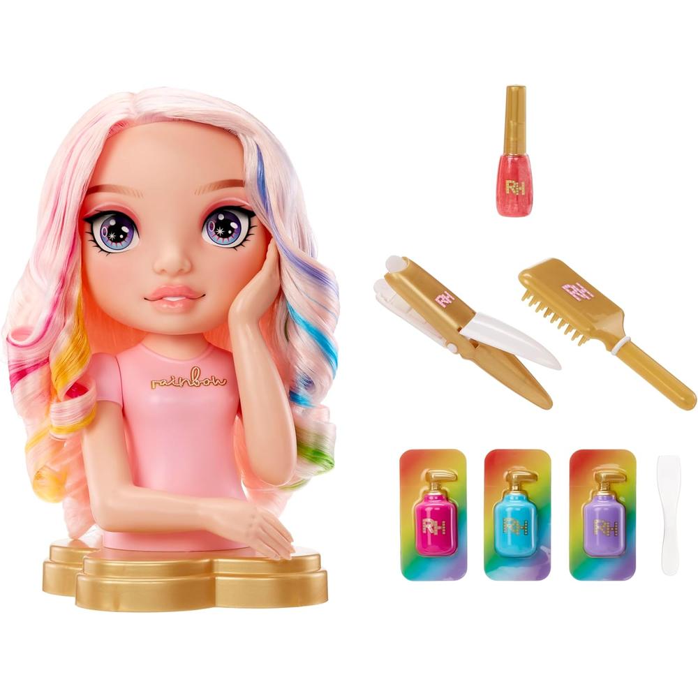 RAINBOW HIGH BELLA CABEZAL DE PEINADO SET 4 EN 1 - 2