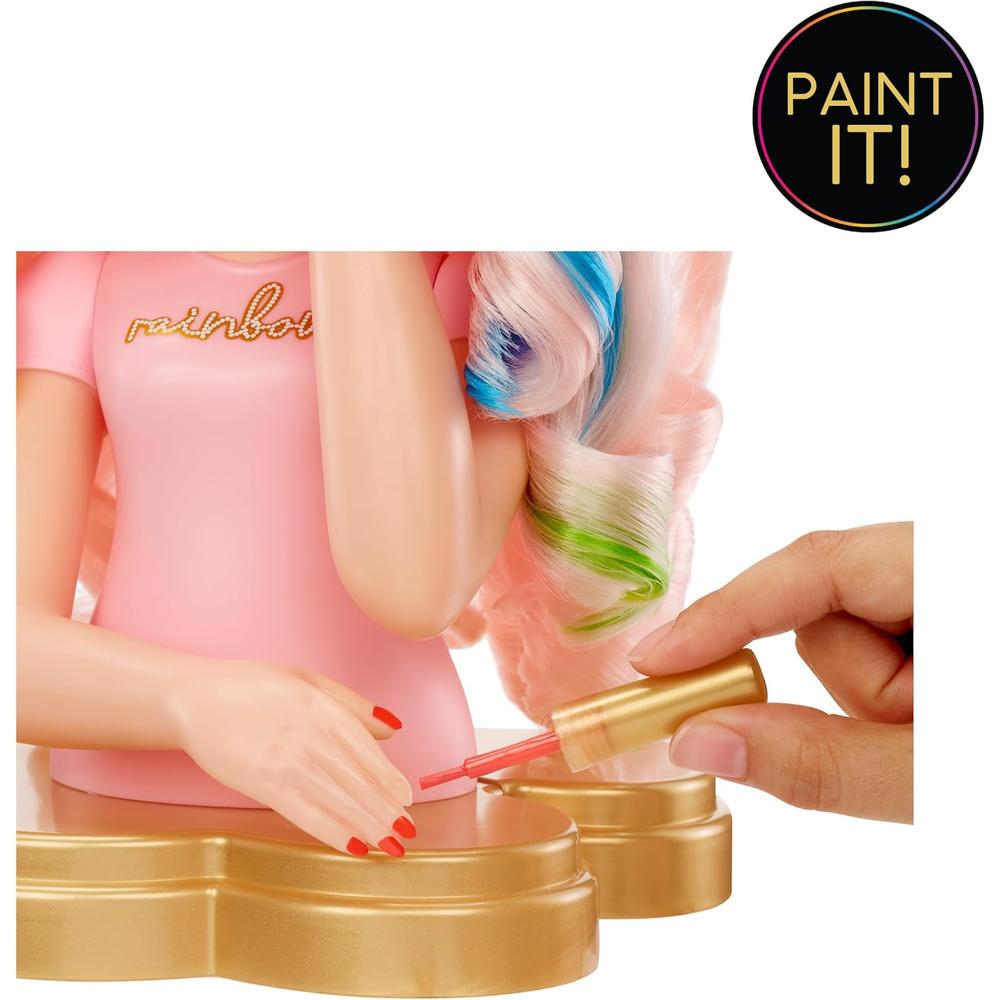 RAINBOW HIGH BELLA CABEZAL DE PEINADO SET 4 EN 1 - 5