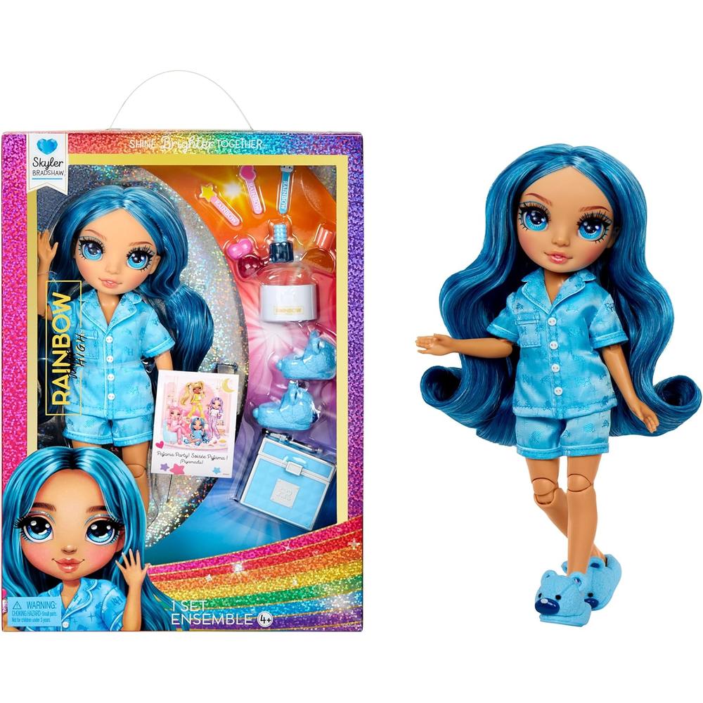 RAINBOW HIGH JR. PIJAMA PARTY SKYLER MUÑECA - 1