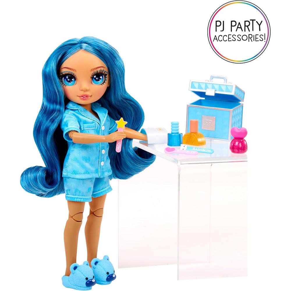 RAINBOW HIGH JR. PIJAMA PARTY SKYLER MUÑECA - 5