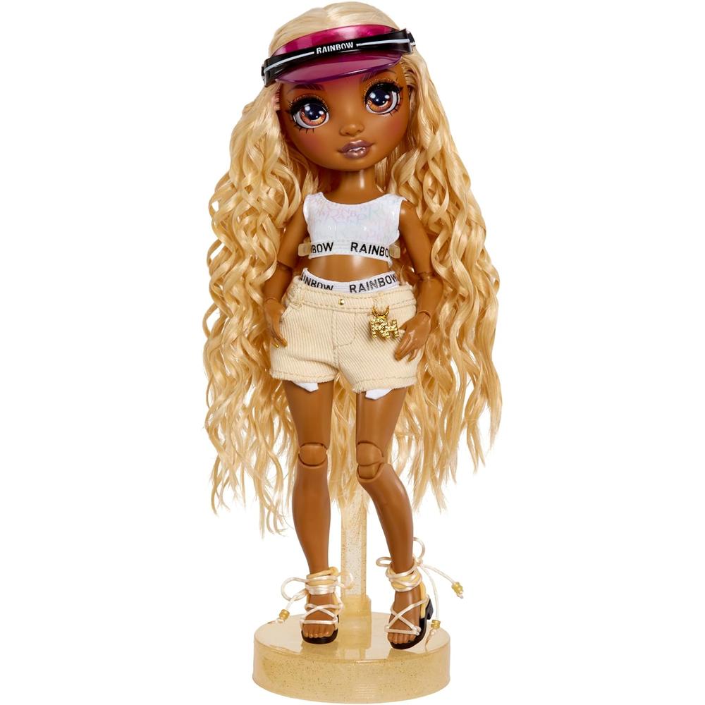 RAINBOW HIGH PACIFIC COAST HARPER DUNE MUÑECA ACCESORIOS PISCINA - 4