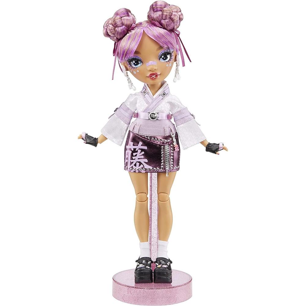 RAINBOW HIGH LILA YAMAMOTO MUÑECA MALVA - 1