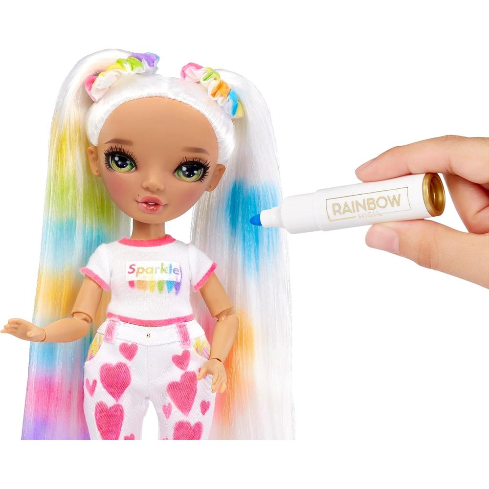 RAINBOW HIGH MUÑECA PARA COLOREAR OJOS VERDES - 4