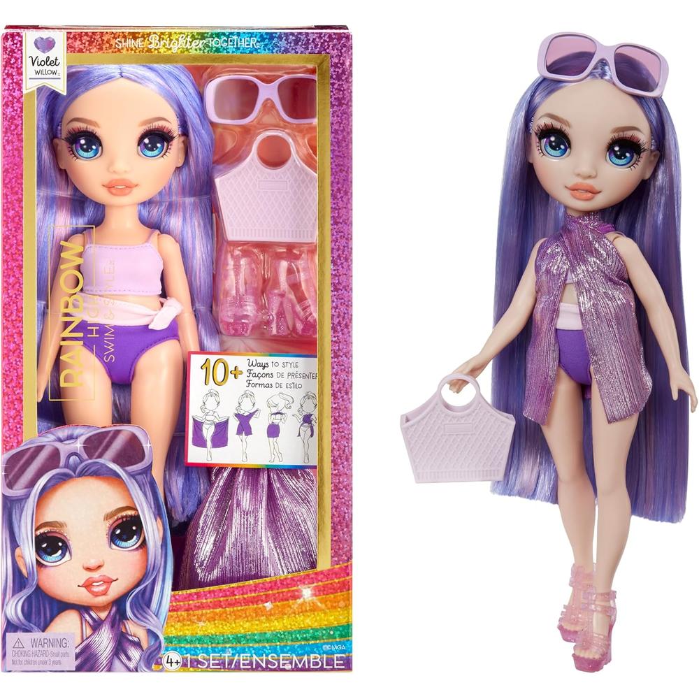 RAINBOW HIGH SWIM Y STYLE MUÑECA - 1
