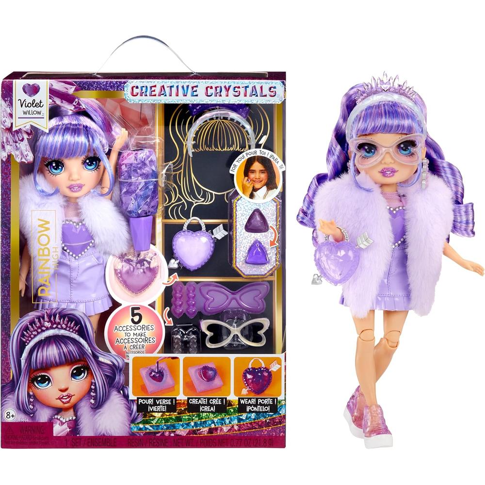 RAINBOW HIGH MUÑECA CREATIVE CRYSTALS - 1