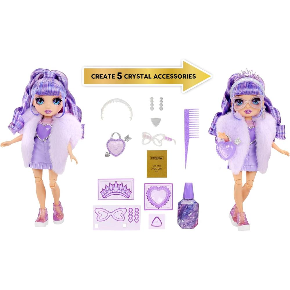 RAINBOW HIGH MUÑECA CREATIVE CRYSTALS - 2