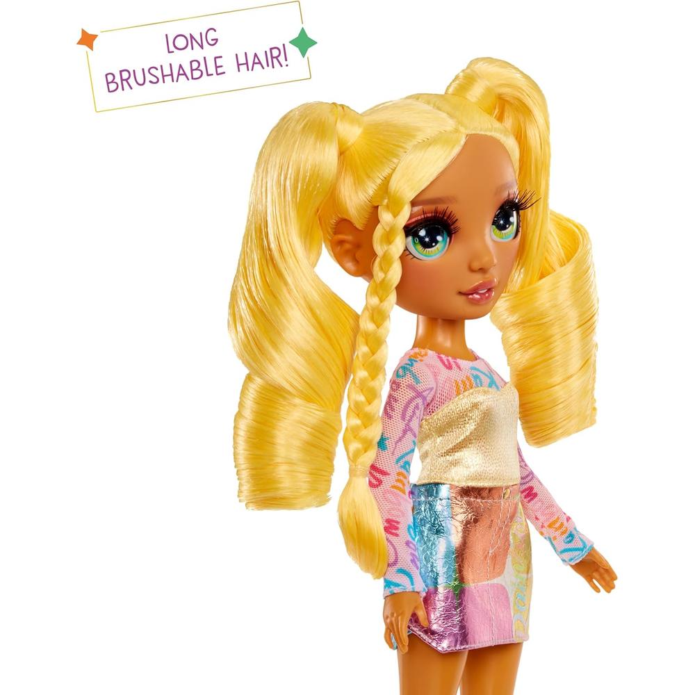 RAINBOW HIGH MY FASHION STYLE SUNNY MUÑECA AMARILLA - 4