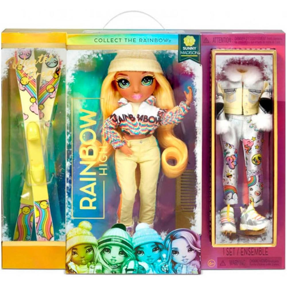 RAINBOW HIGH WINTER BREAK SUNNY MADISON MUÑECA - 5