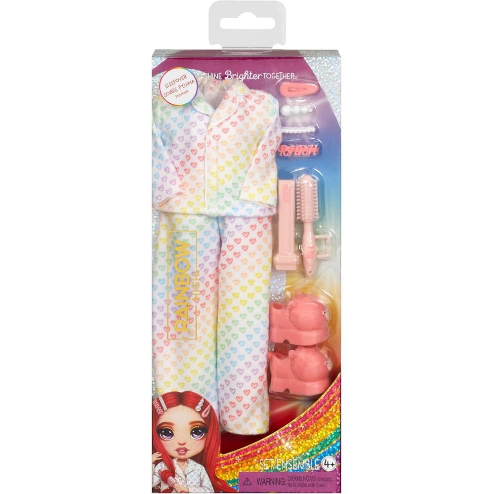 RAINBOW HIGH SET PIJAMADA CON ACCESORIOS - 1