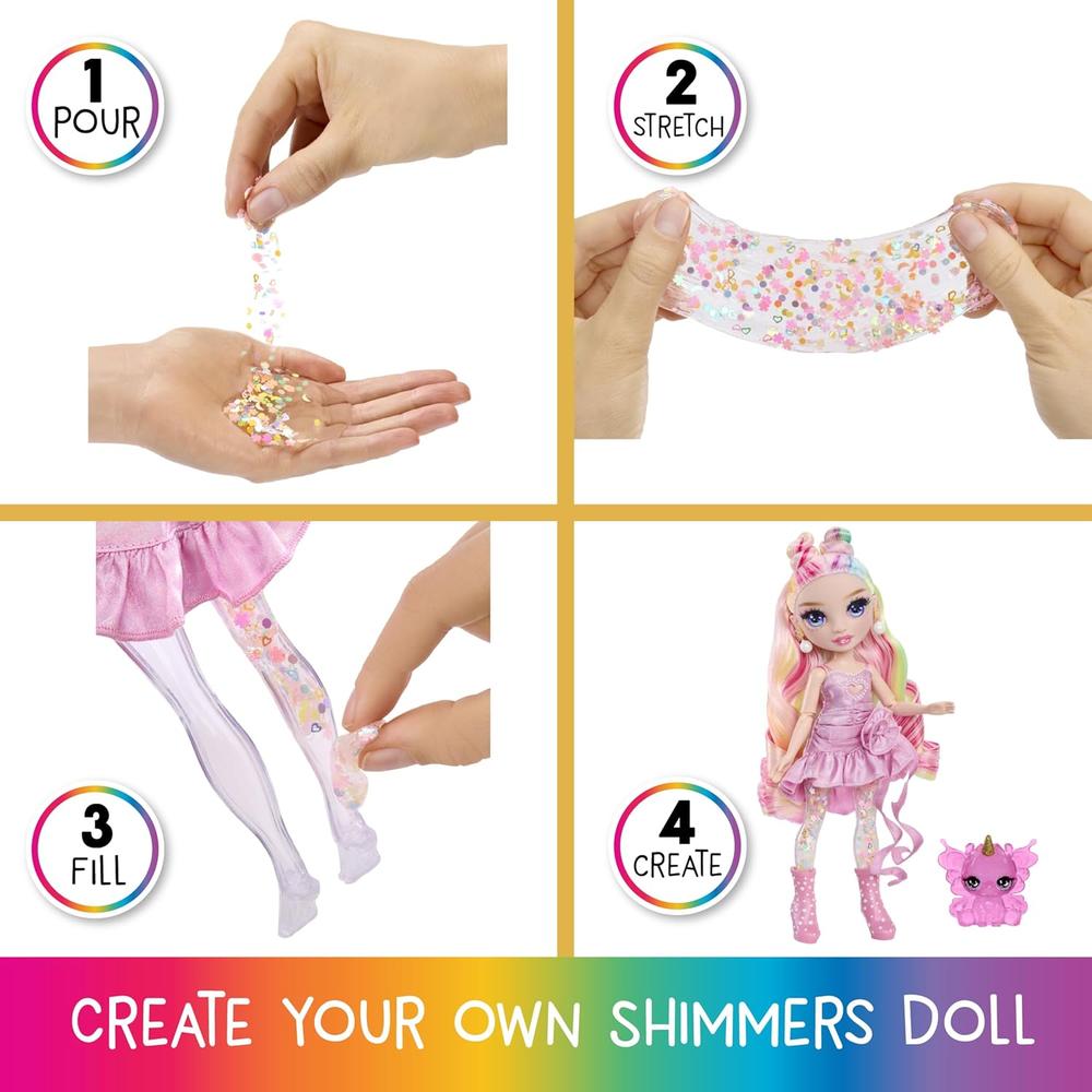 RAINBOW HIGH RAINBOW SHIMMERS BELLA MUÑECA - 4