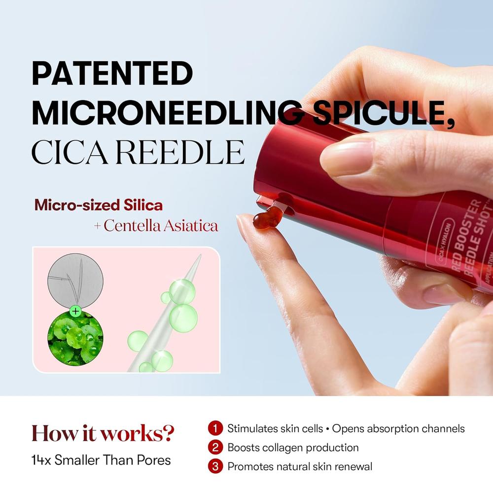 VT COSMETICS RED BOOSTER REEDLE SHOT 100 SUERO DE MICROAGUJAS 50ML - 3