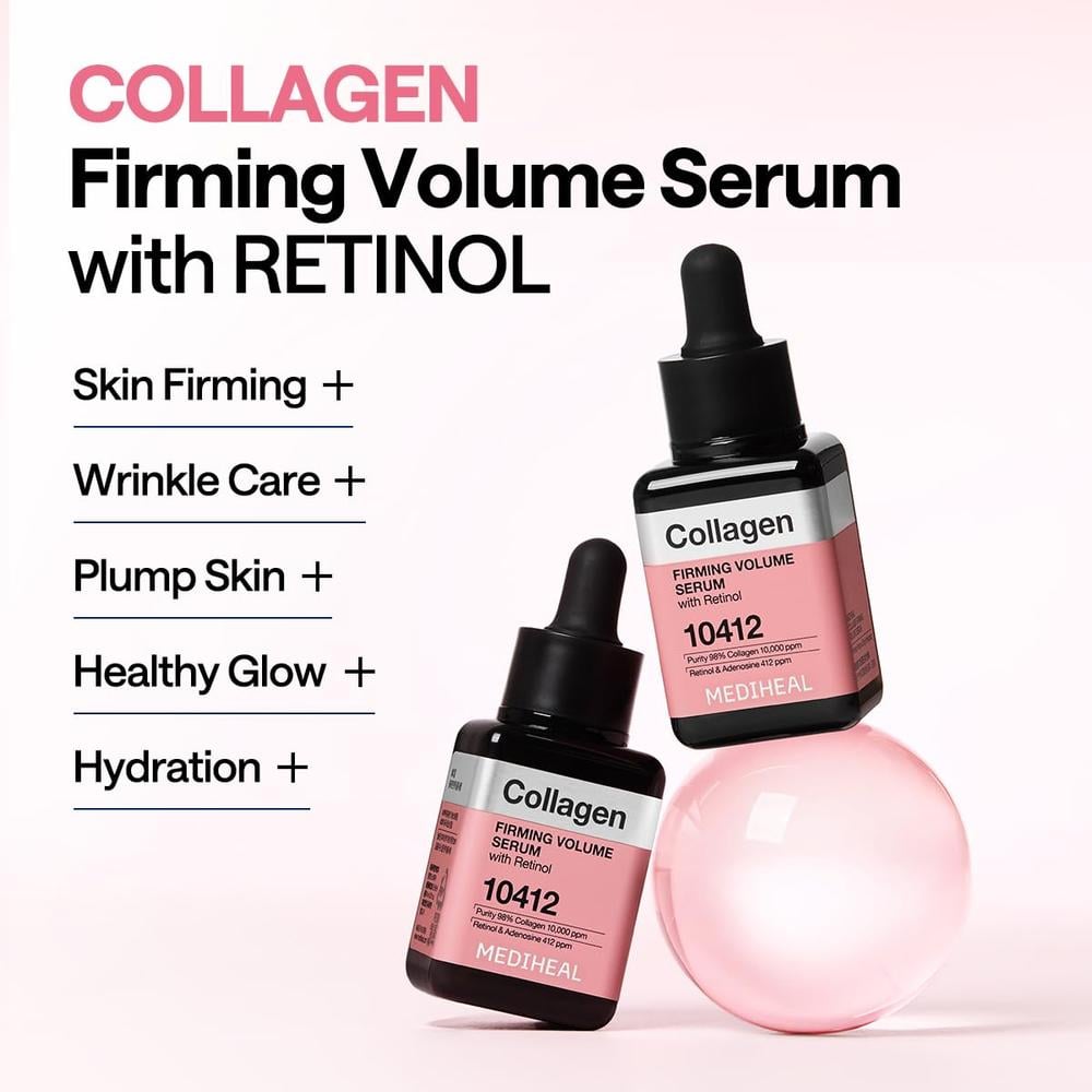 MEDIHEAL SUERO REAFIRMANTE DE COLÁGENO CON RETINOL 45 ML - 3