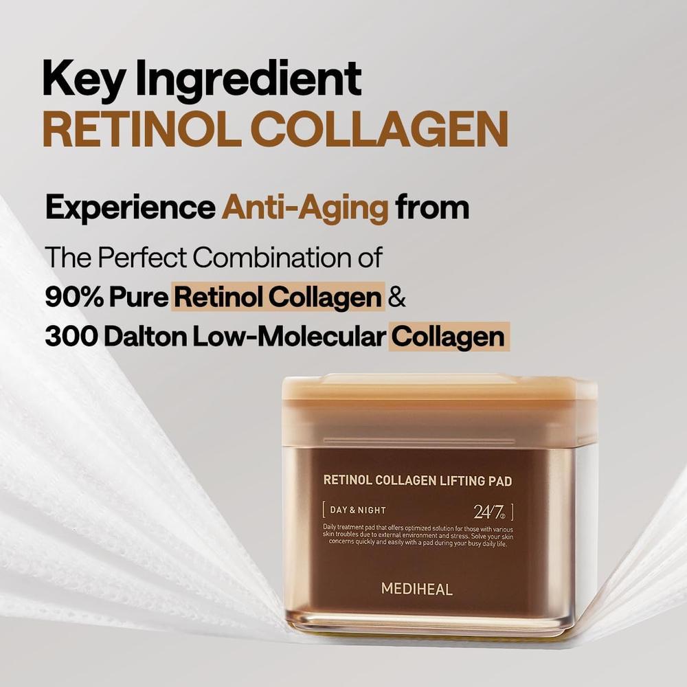 MEDIHEAL ALMOHADILLAS TONIFICADORAS RETINOL 100 UDS - 5