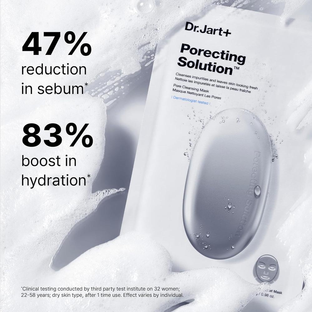 DR. JART+ DERMASK PORECTING SOLUTION MASCARILLA FACIAL DE CARBÓN 15 UND - 4