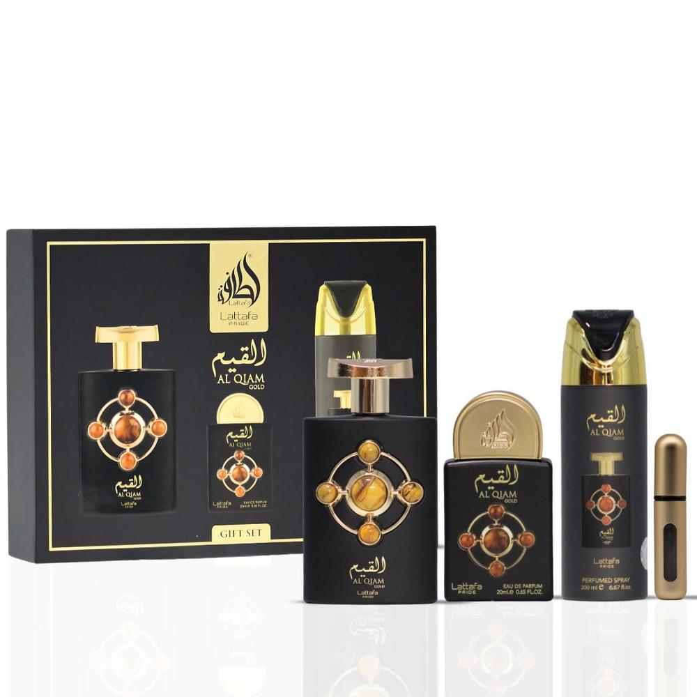 LATTAFA PRIDE SET DE REGALO AL QIAM GOLD EDP HOMBRE - 4