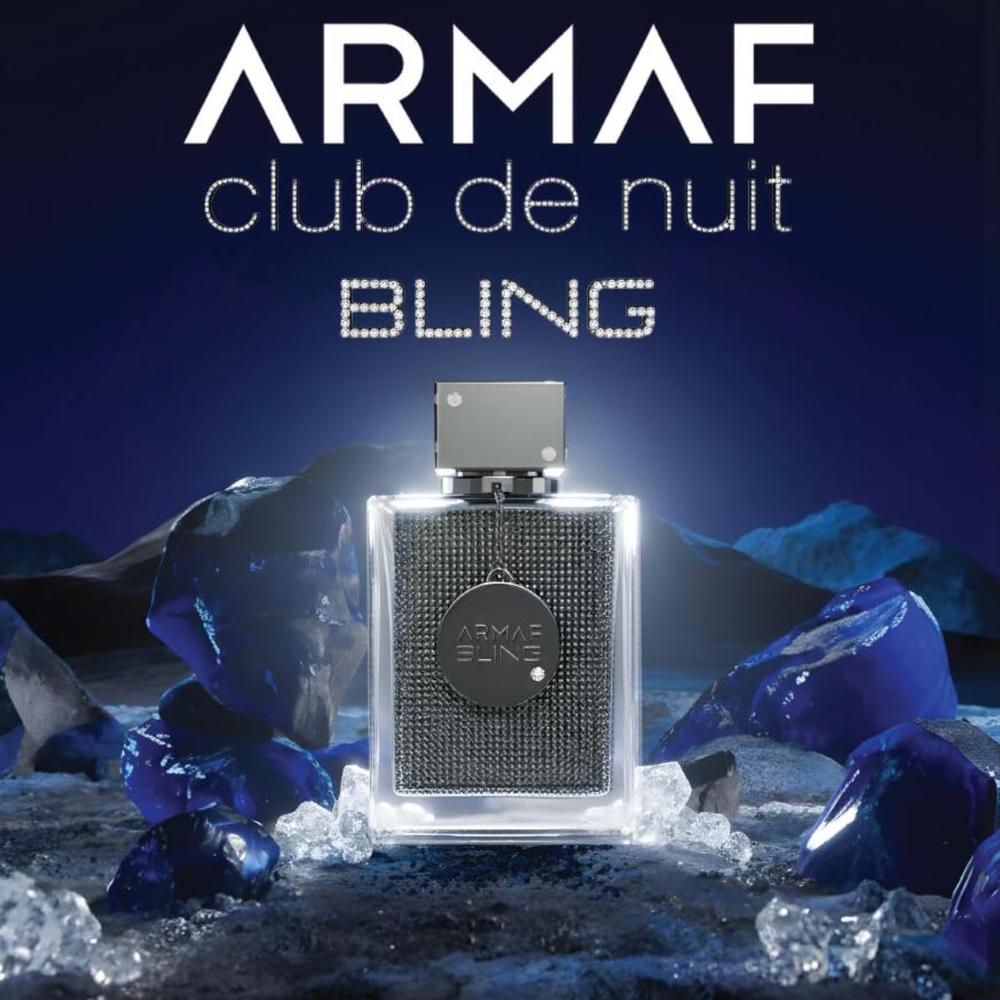 ARMAF STERLING CLUB NUIT BLING EDP HOMBRE | 2.5 OZ / 75 ML - 4