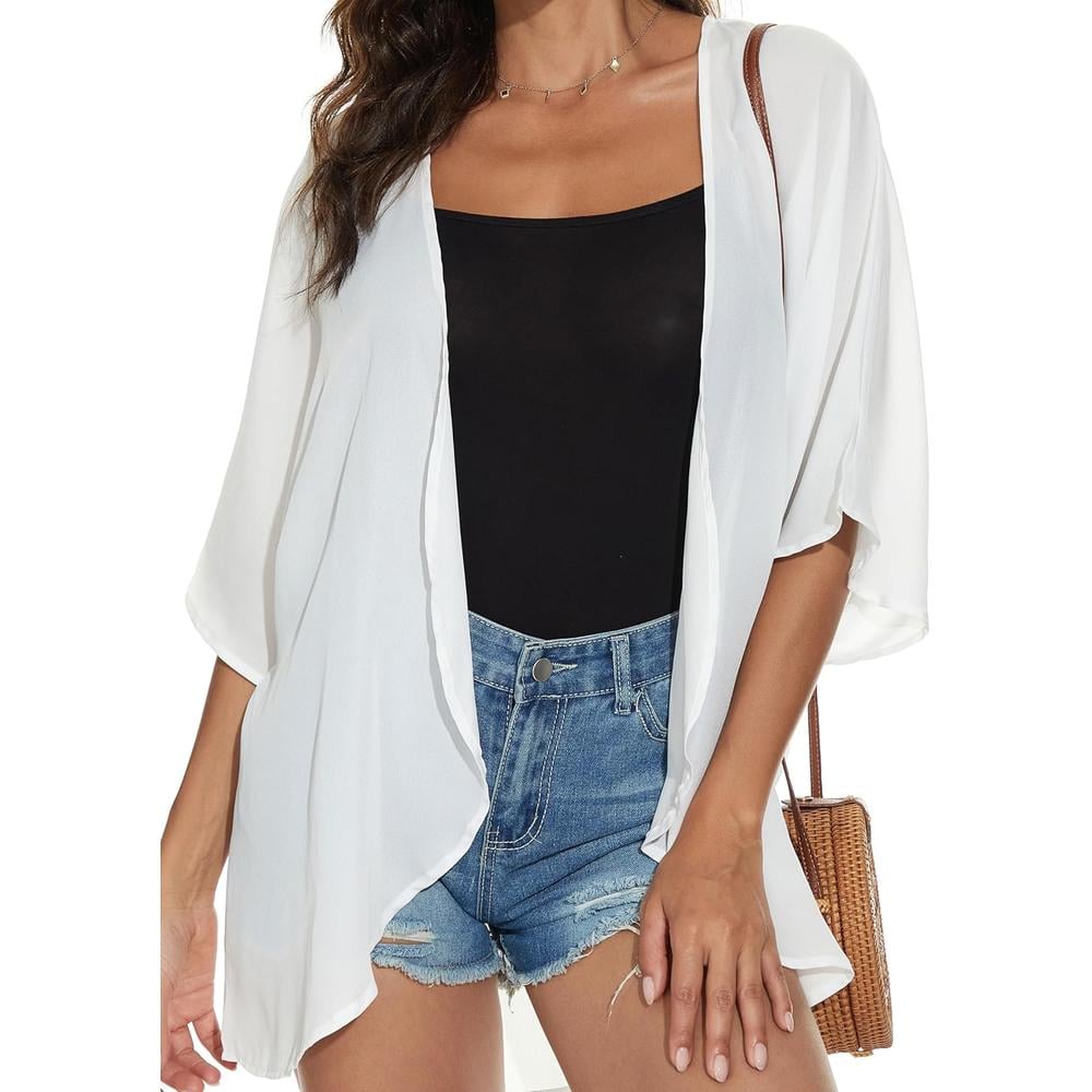 BLUSA KIMONO MUJER CHICGAL | BLANCO - 4
