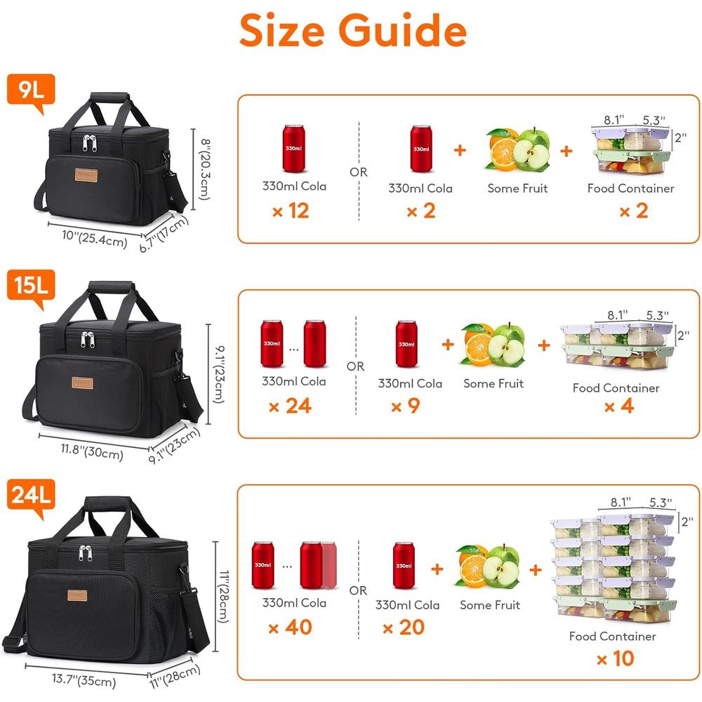 LONCHERA MEDIANO DE 9L LIFEWIT - 5