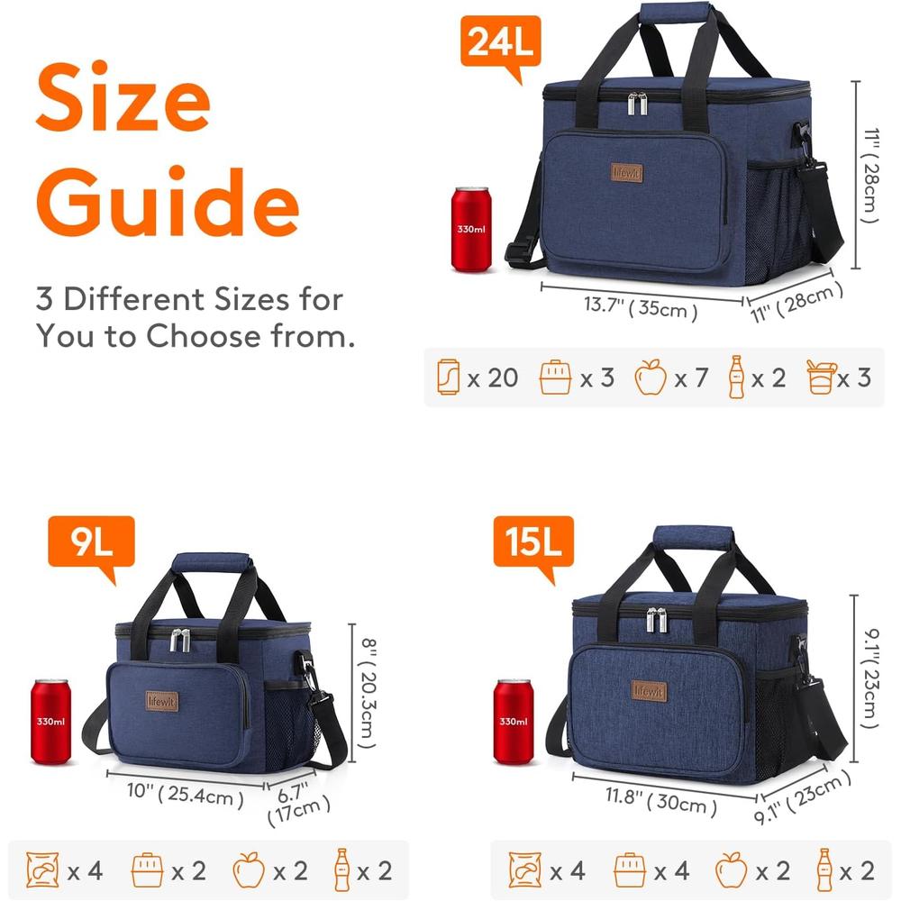 LONCHERA GRANDE DE 15L LIFEWIT - 5