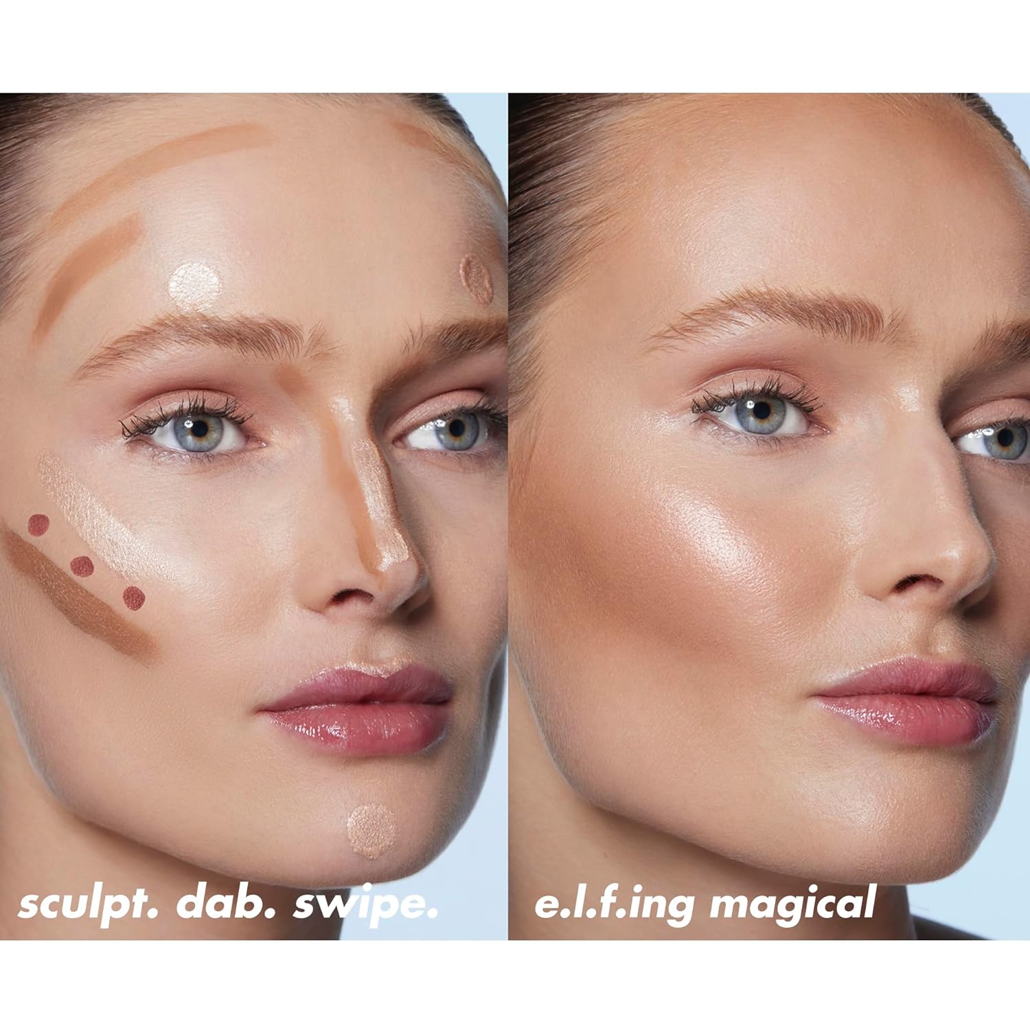 E.L.F. HALO GLOW - VARITA DE BELLEZA ILUMINADORA LÍQUIDA PARA PIEL LUMINOSA Y BRILLANTE, FÓRMULA CONSTRUIBLE - 4