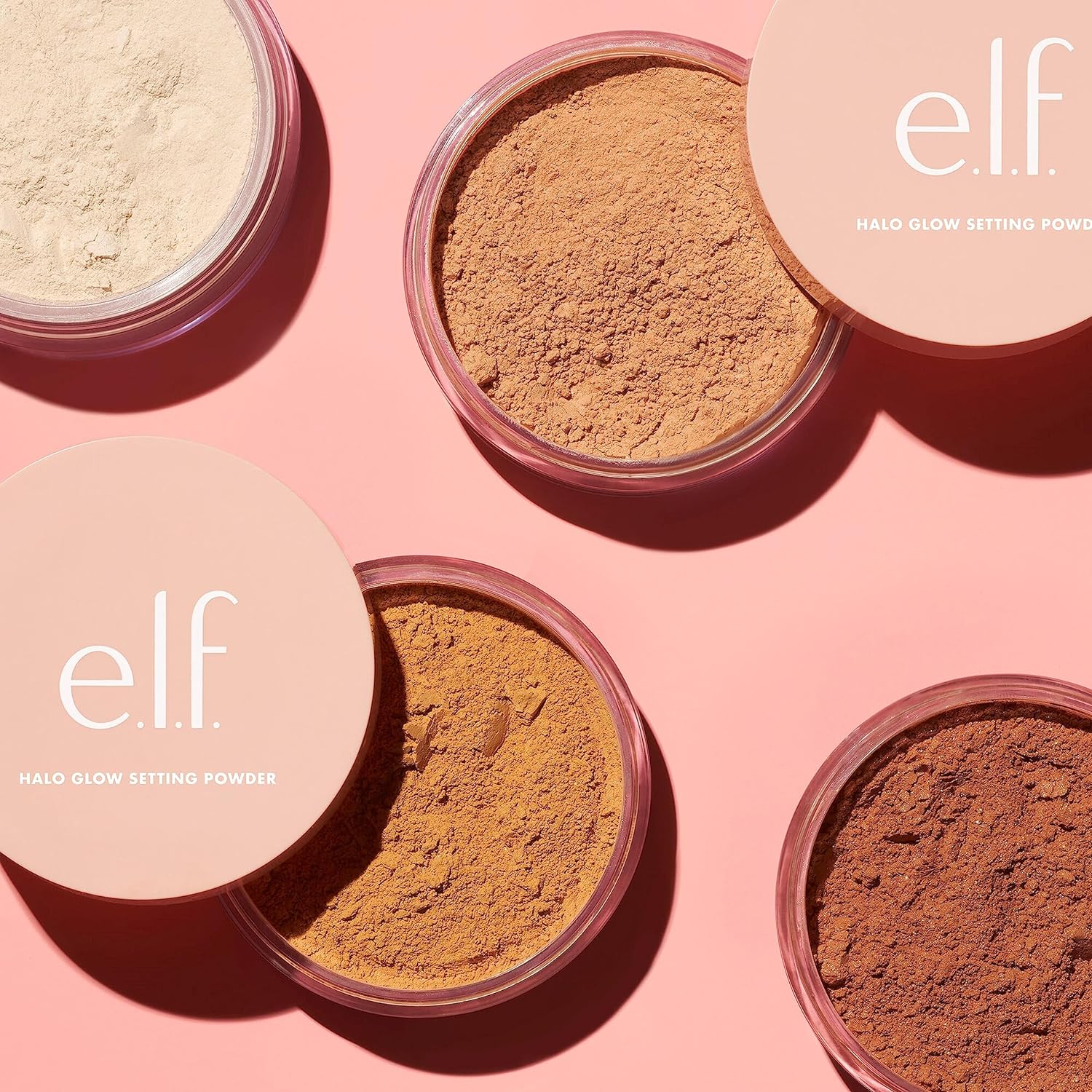 E.L.F. POLVO FIJADOR HALO GLOW DE EFECTO DESENFOCADO, SEDOSO, CREA UNA LUMINOSIDAD SUAVE Y SIN BRILLO - 4
