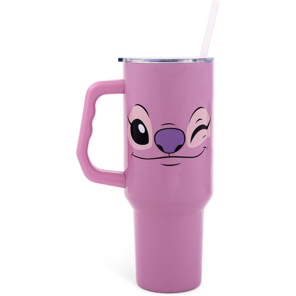 VASO DE VIAJE CON ASA DISNEY 40 OZ / 1183 ML | ÁNGELA - 1