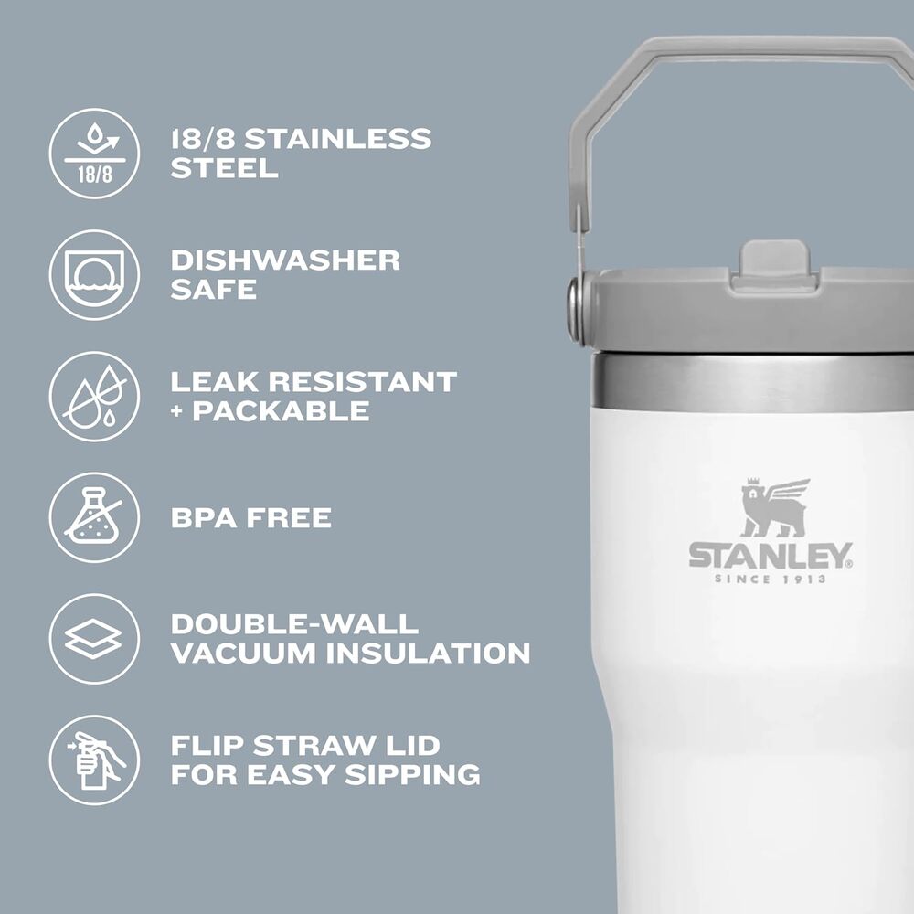TOMATODO ICEFLOW STANLEY 20 OZ / 591 ML | CARBÓN - 4