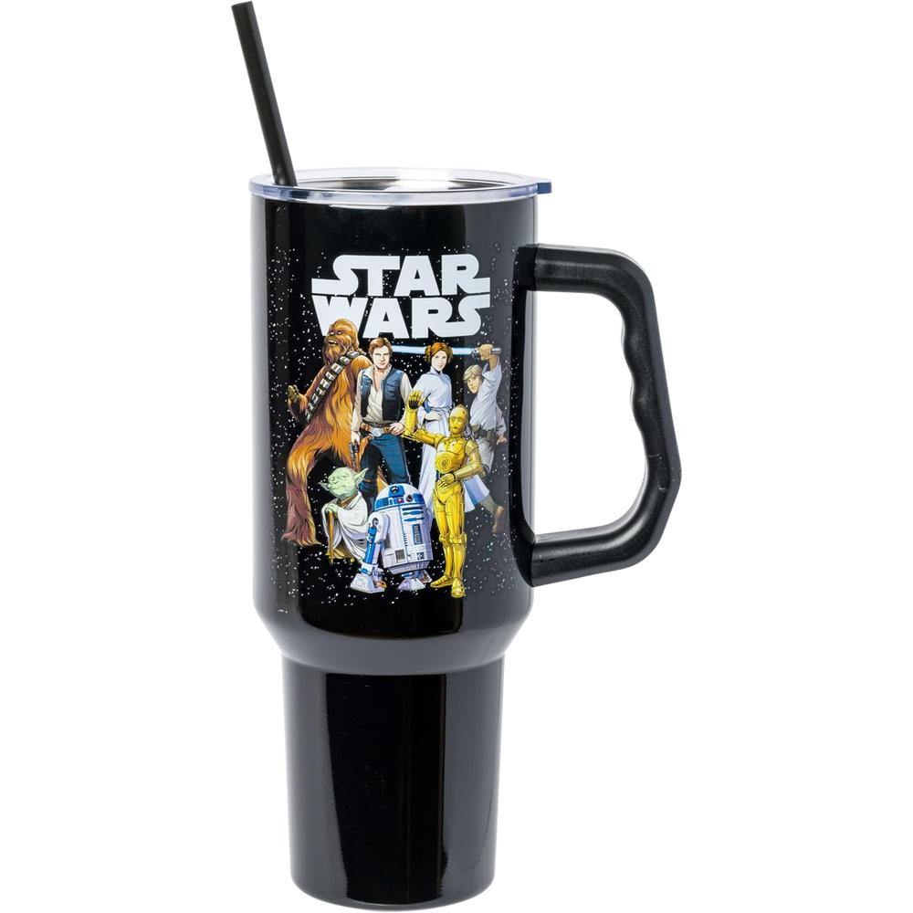 VASO CON ASA Y PAJITA DISNEY 40 OZ / 1183 ML | STARS WARS - 4