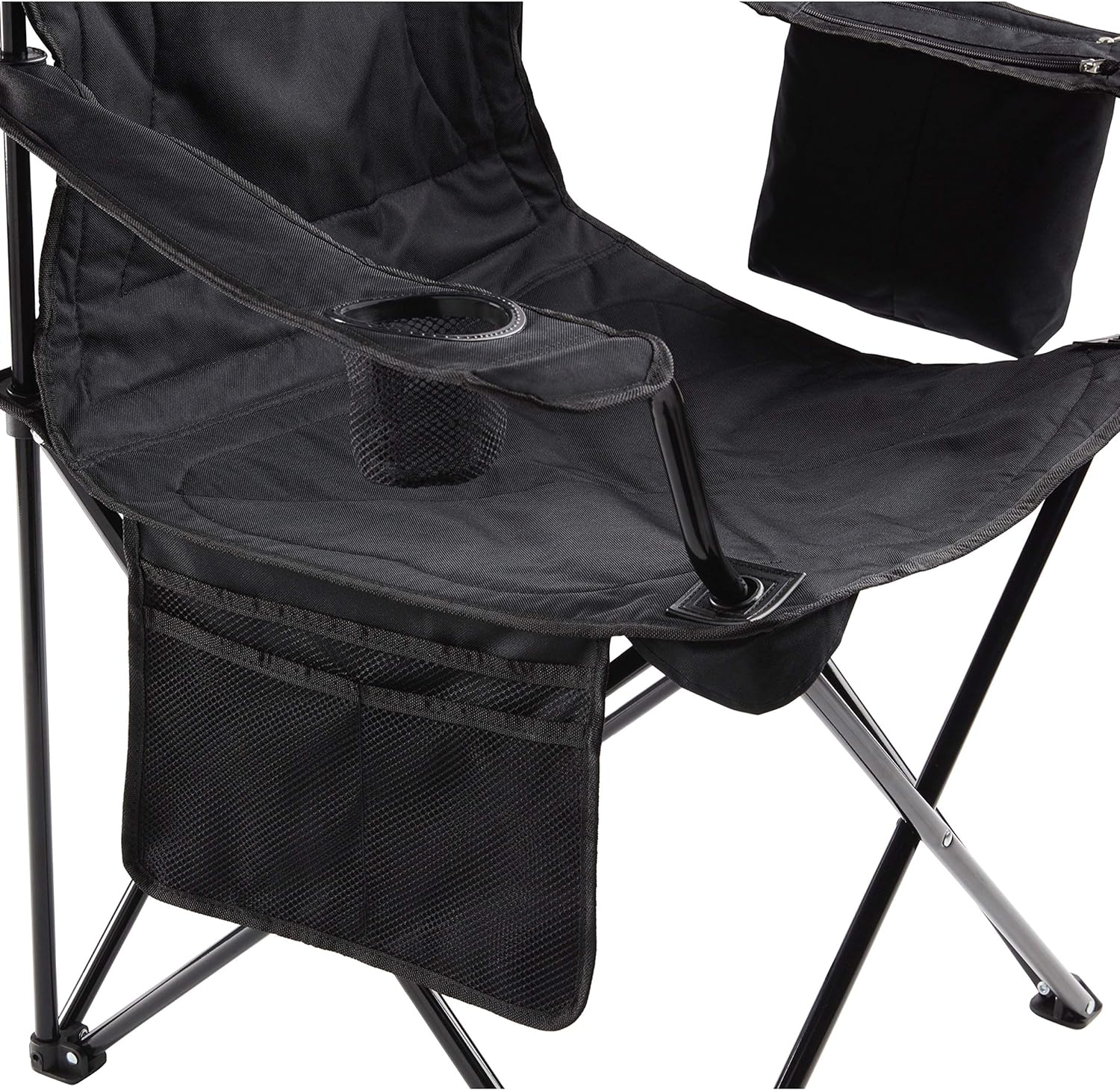 COLEMAN SILLA DE CAMPING PORTÁTIL CON ENFRIADOR DE 4 LATAS, ASIENTO Y RESPALDO TOTALMENTE ACOLCHADOS CON BOLSILLO LATERAL - 3
