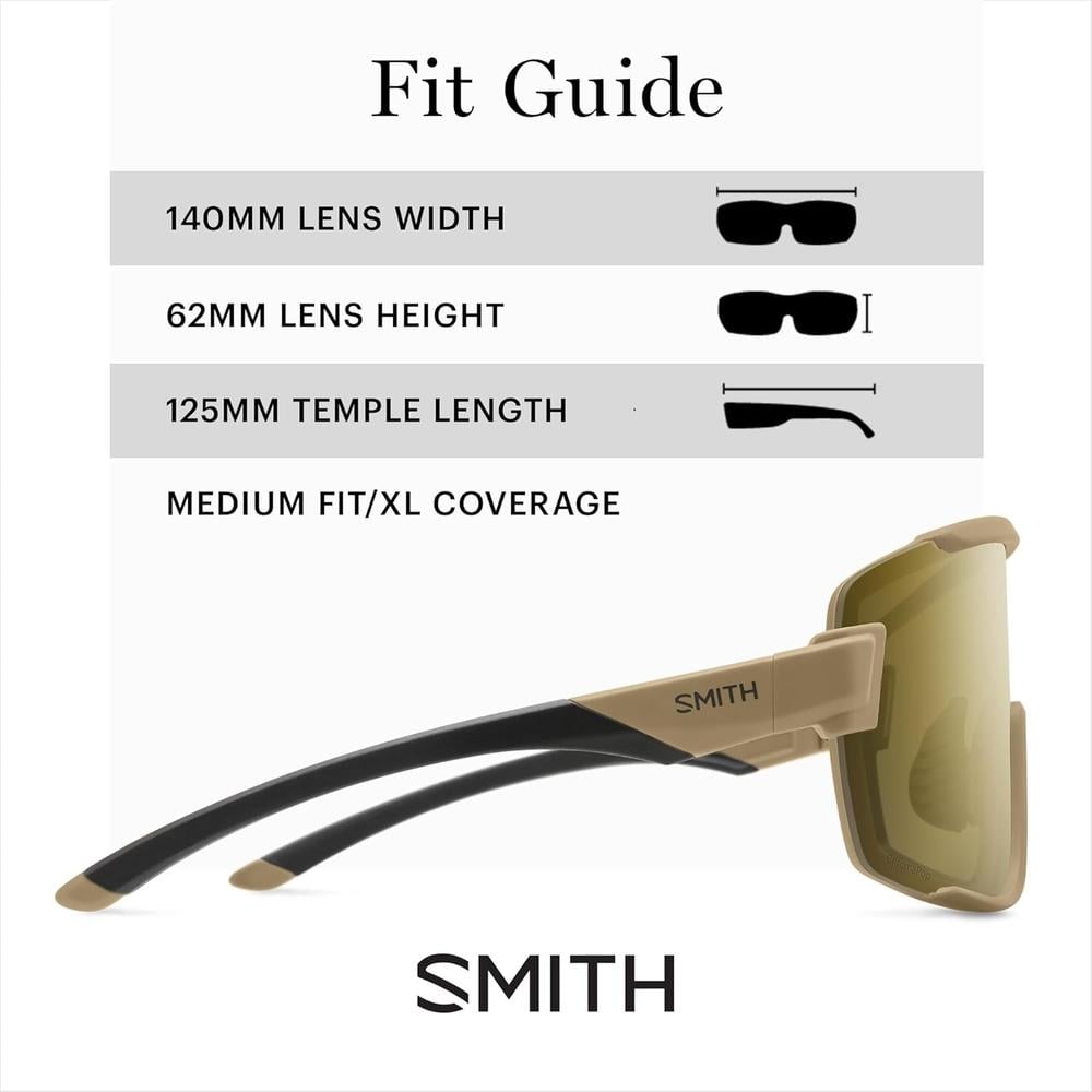 WILDCAT SUNGLASSES CON LENTE CHROMAPOP SHIELD, UNISEX SMITH - 3