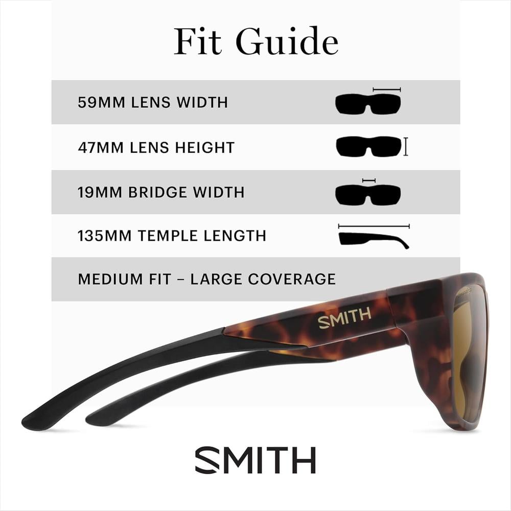 BARRA SUNGLASSES POLARIZADAS PARA HOMBRE Y MUJER SMITH - 3