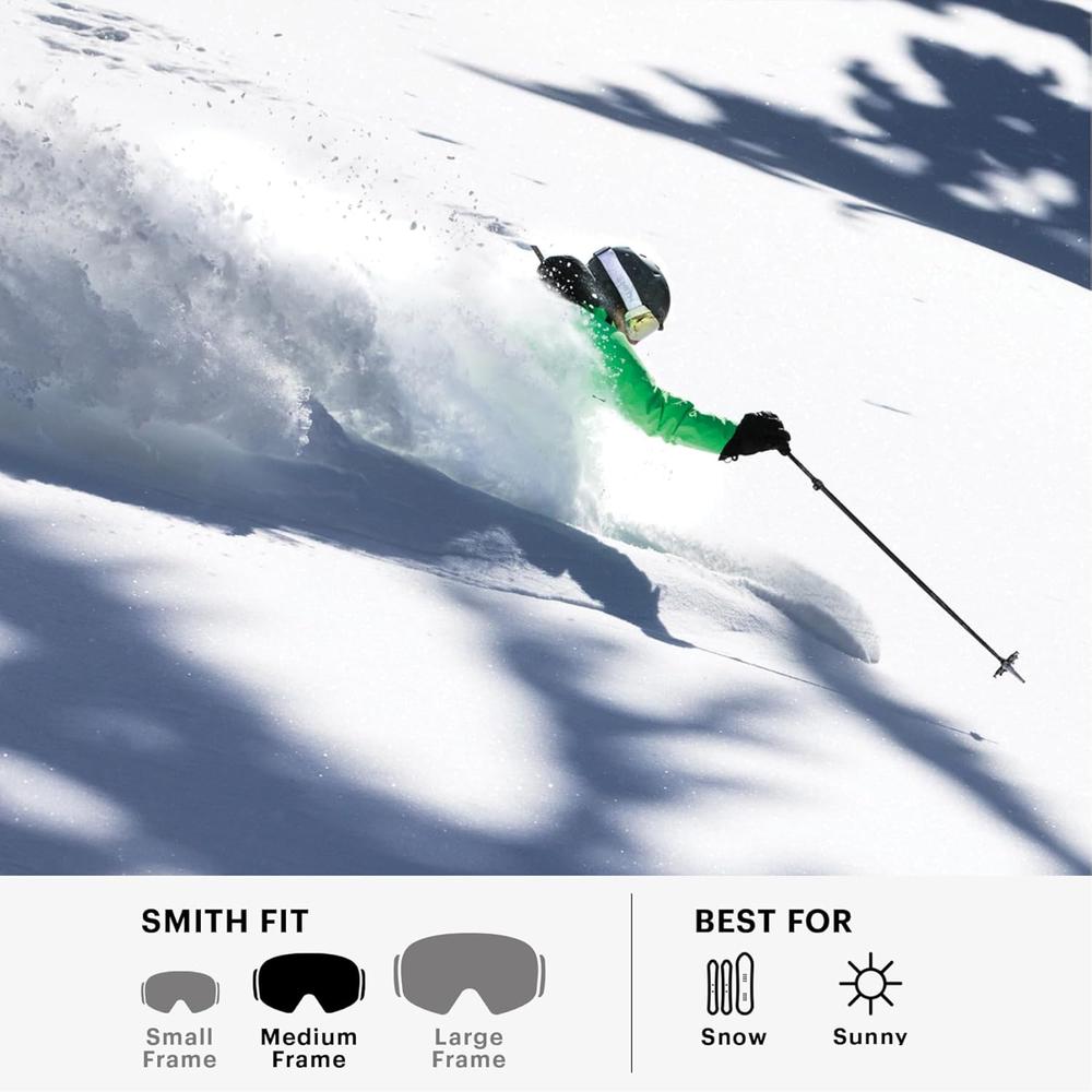 FRONTIER GOGGLES CARBONIC-X LENS PARA SKI Y SNOWBOARD SMITH - 2