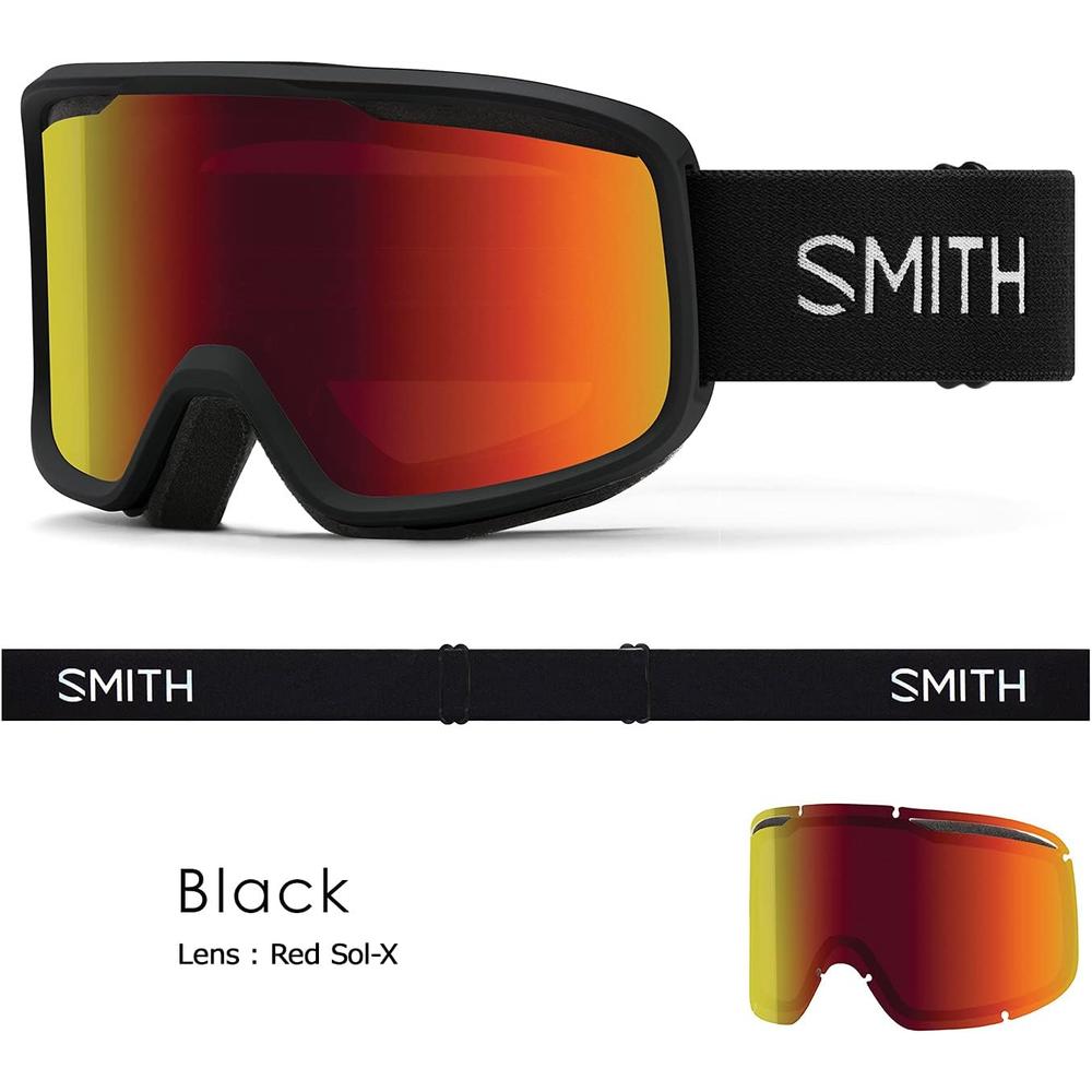 OPTICS FRONTIER SNOW GOGGLE ASIAN FIT SMITH - 2