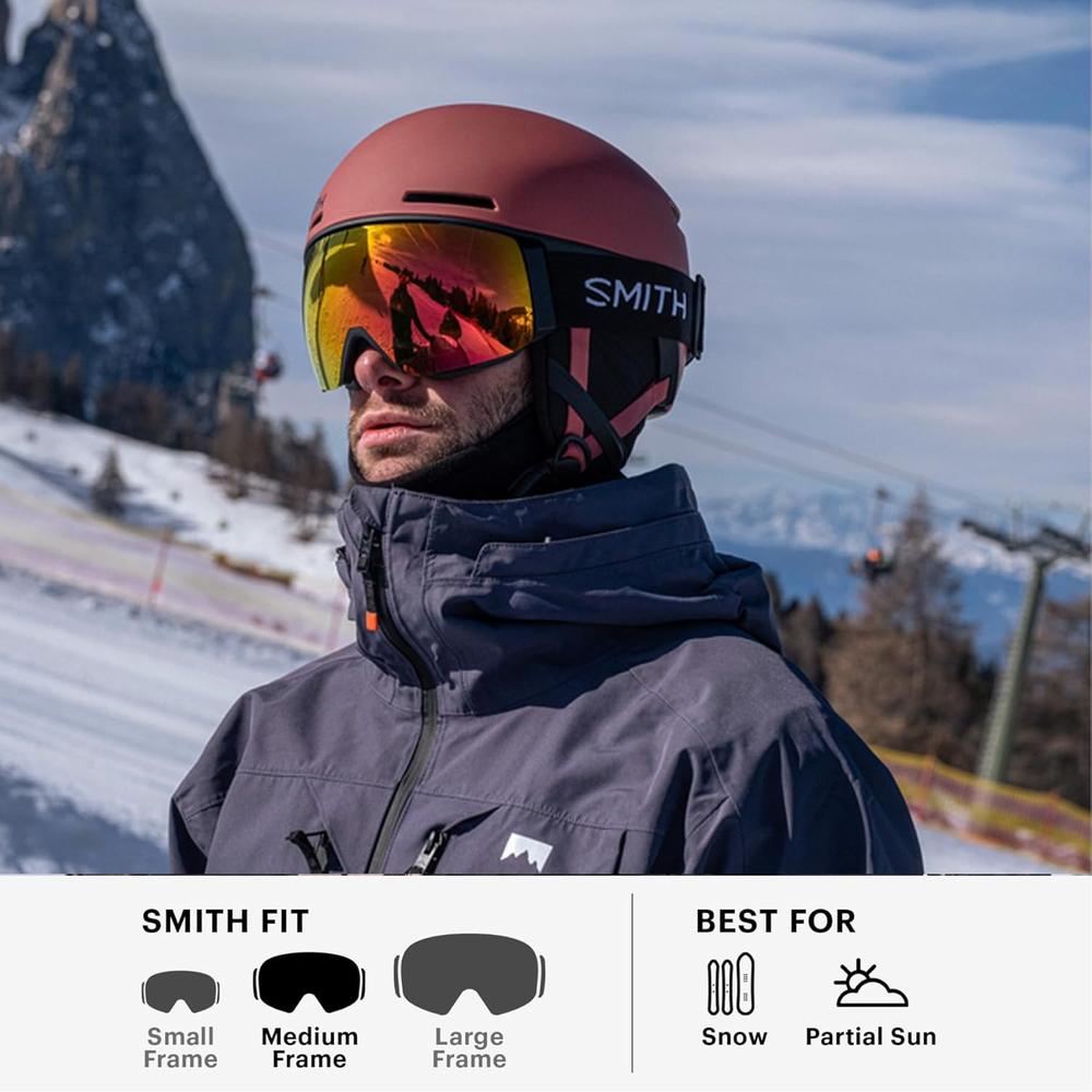 4D MAG GOGGLES CON LENTE CHROMAPOP PARA SKI Y SNOWBOARD SMITH - 6