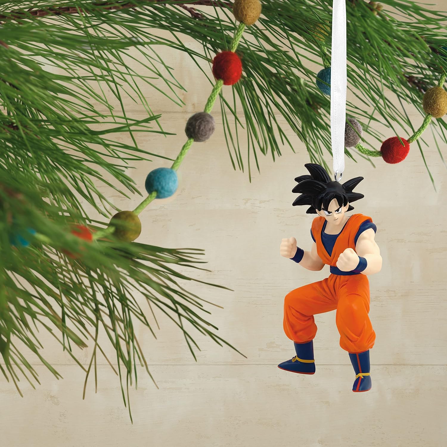 DRAGON BALL Z SAIYAN SAGA GOKU ADORNO DE NAVIDAD HALLMARK - 5