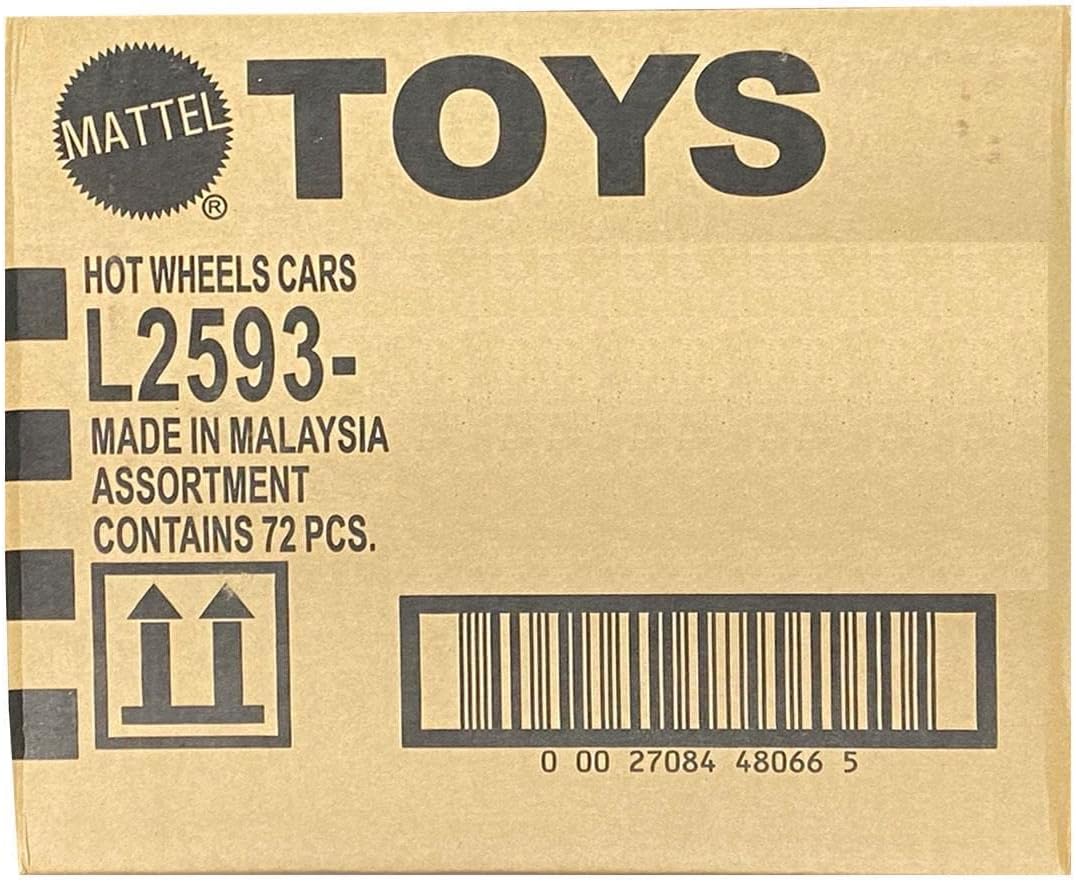 MATTEL HOT WHEELS 72 COUNT RANDOM CASE BASIC DIE-CAST TOY CARS - 4