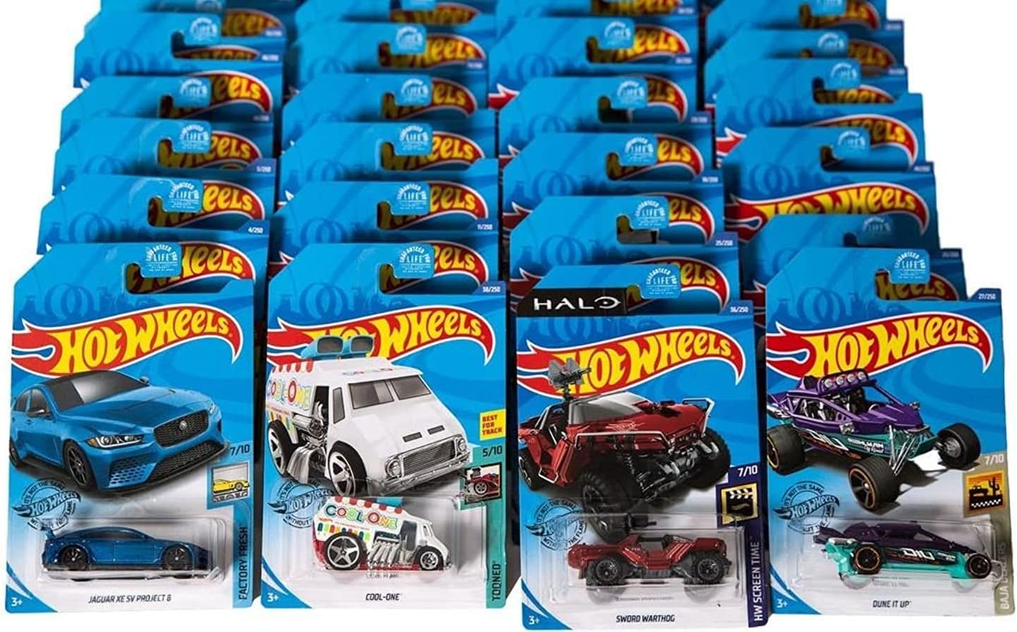 HOT WHEELS 24-CAR RANDOM SURTIDO PARTY PACK 2014 Y POSTERIORES - 1