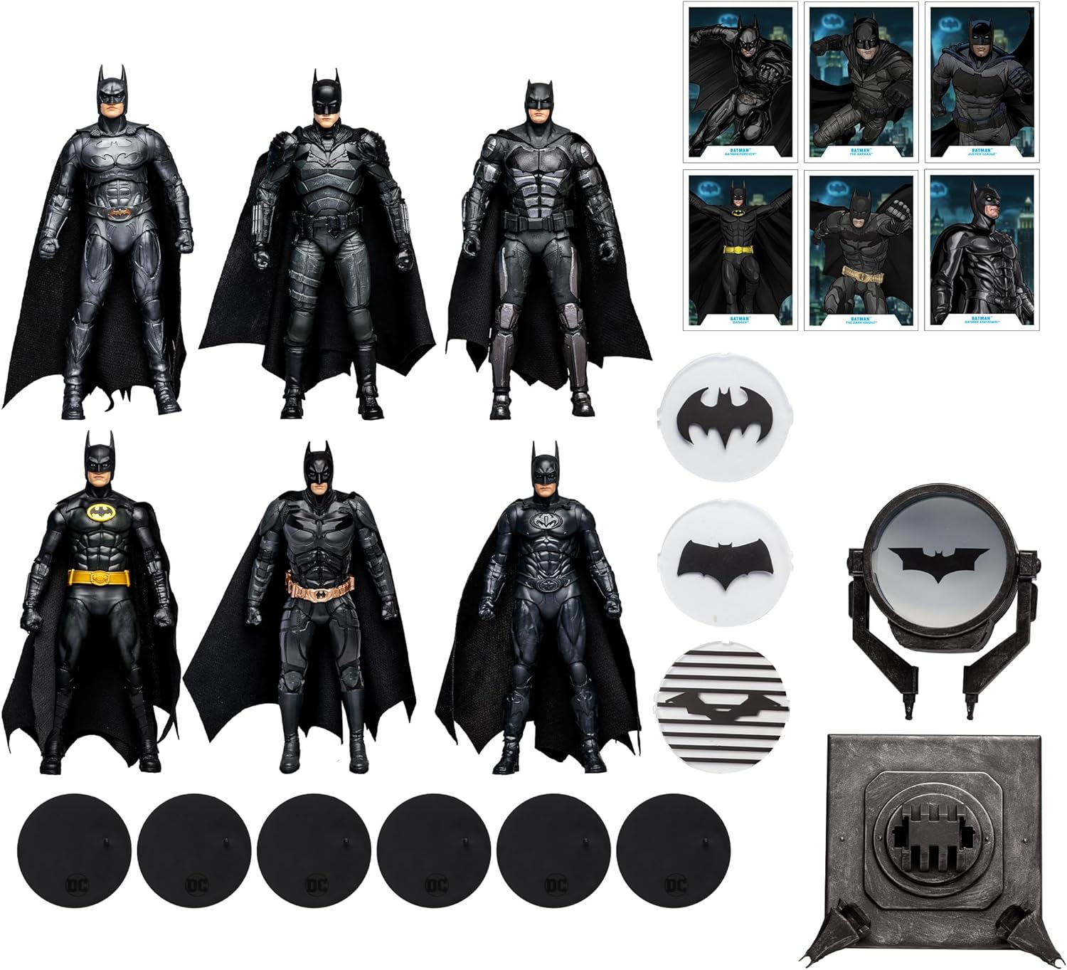DC COMICS WB 100 FIGURAS BATMAN, PAQUETE DE 6 - 2