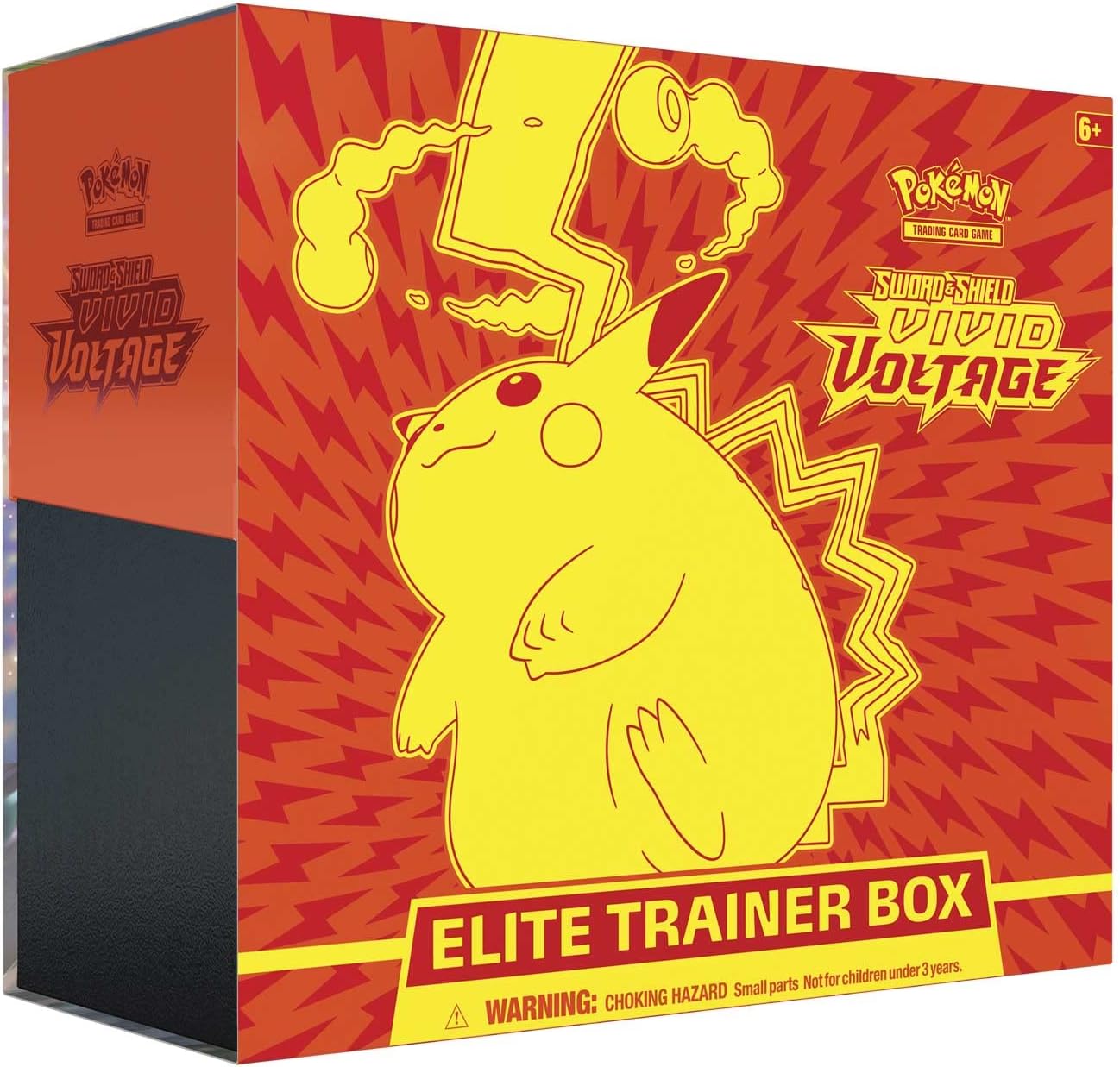 POKEMON CARDS: SWORD Y SHIELD 4 VIVID VOLTAGE ELITE PIKACHU - CAJA DE ENTRENAMIENTO, MULTICOLOR - 1