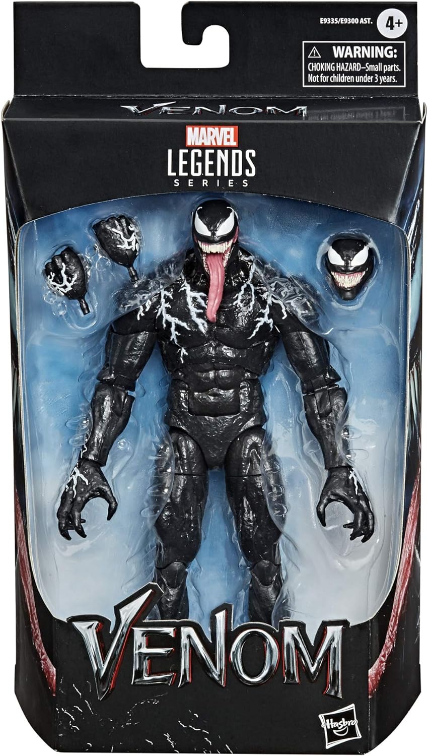 MARVEL HASBRO LEGENDS SERIES VENOM - FIGURA DE ACCIÓN COLECCIONABLE DE 6 PULGADAS, DISEÑO PREMIUM Y 3 ACCESORIOS - 2