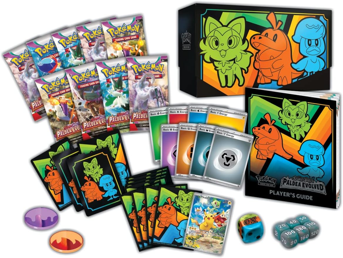 POKEMON TCG: SCARLET Y VIOLET - PALDEA EVOLVED ELITE TRAINER BOX - 3